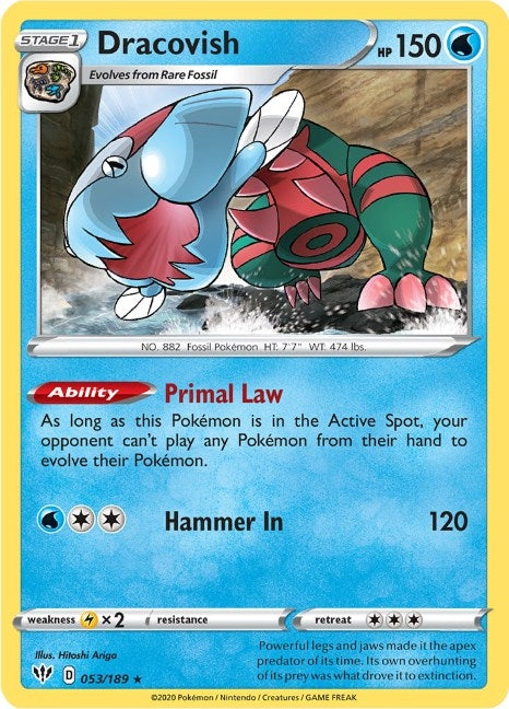 Image for Dracovish - Pokemon