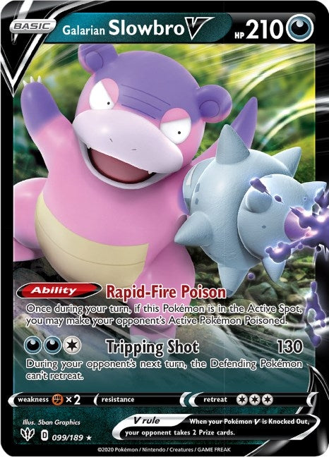 Image for Galarian Slowbro V - Pokemon