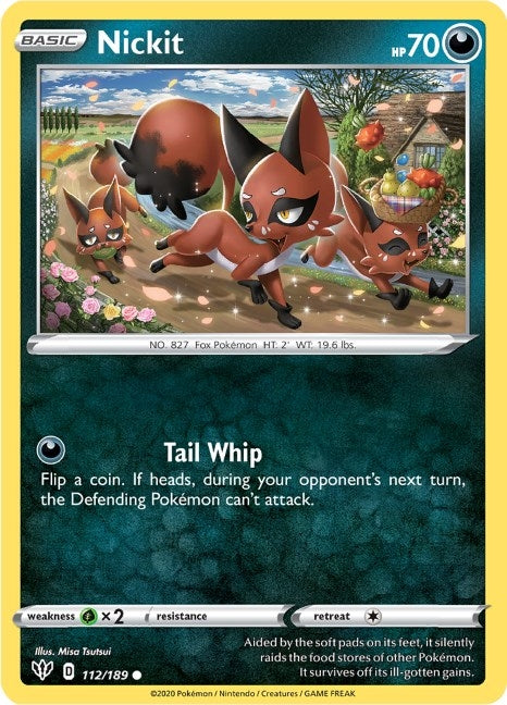 Image for Nickit - Pokemon