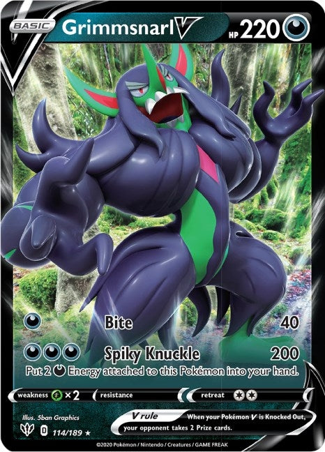 Image for Grimmsnarl V - Pokemon
