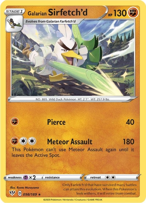 Image for Galarian Sirfetch'd - Pokemon