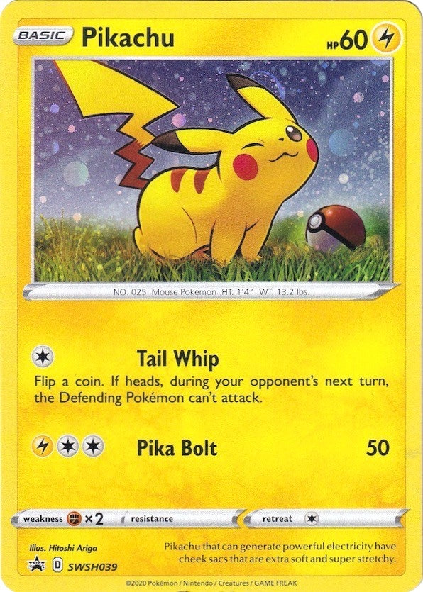 Image for Pikachu - SWSH039 - Pokemon