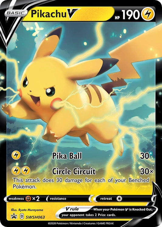 Image for Pikachu V - SWSH063 - Pokemon