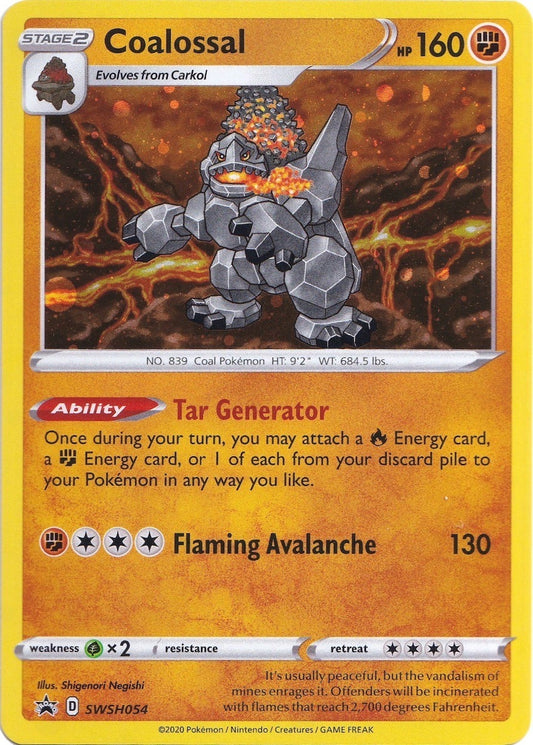 Image for Coalossal - SWSH054 - Pokemon