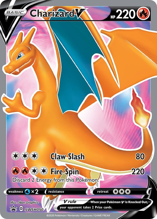 Image for Charizard V - SWSH050 - Pokemon