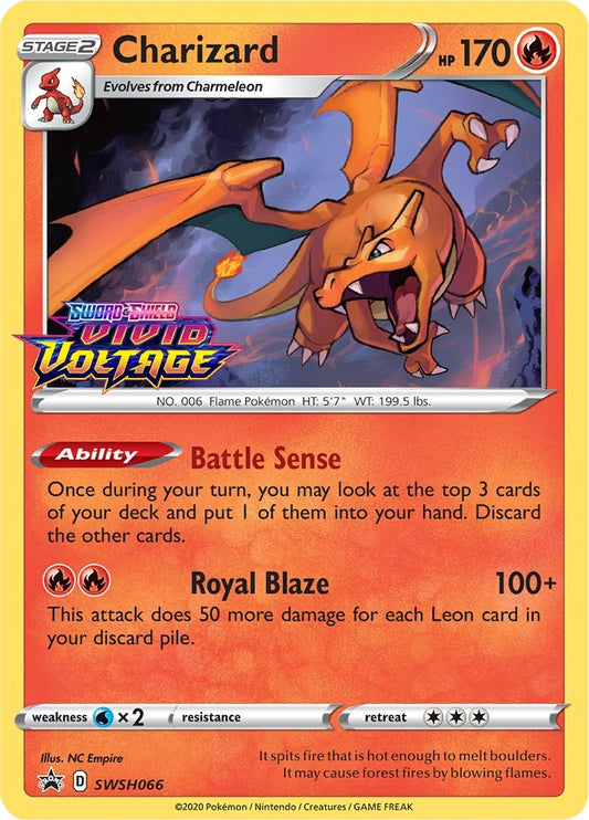 Image for Charizard - SWSH066 (Prerelease) - Pokemon