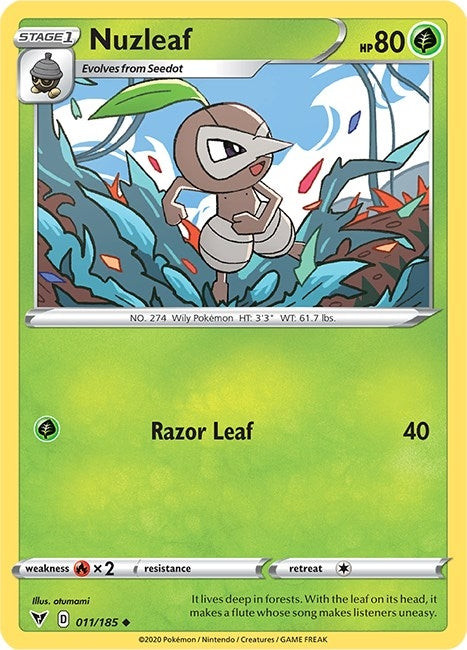 Image for Nuzleaf - Pokemon