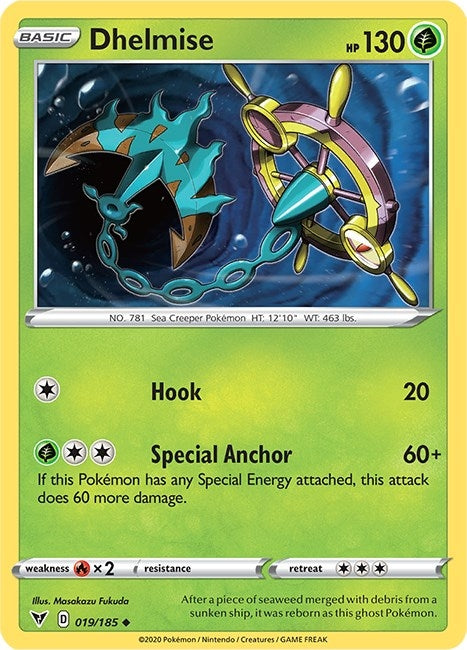 Image for Dhelmise - Pokemon
