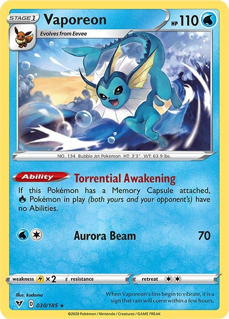 Image for Vaporeon - Pokemon