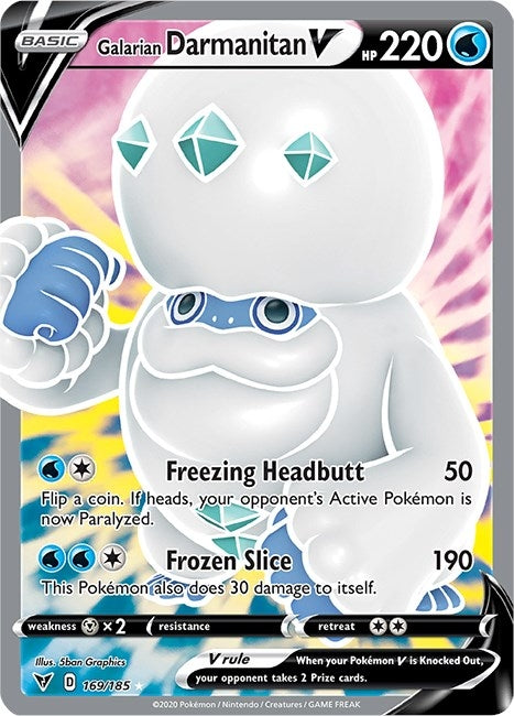 Image for Galarian Darmanitan V (Full Art) - Pokemon