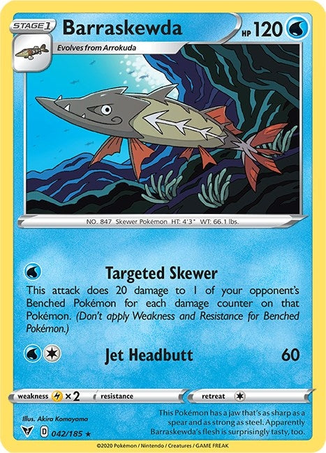 Image for Barraskewda - Pokemon