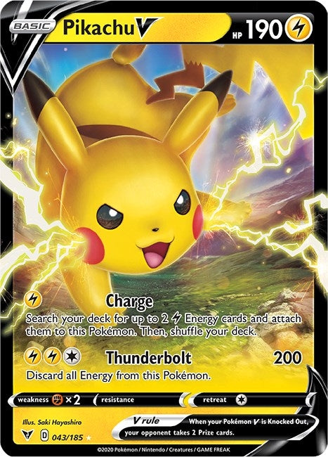 Image for Pikachu V - Pokemon