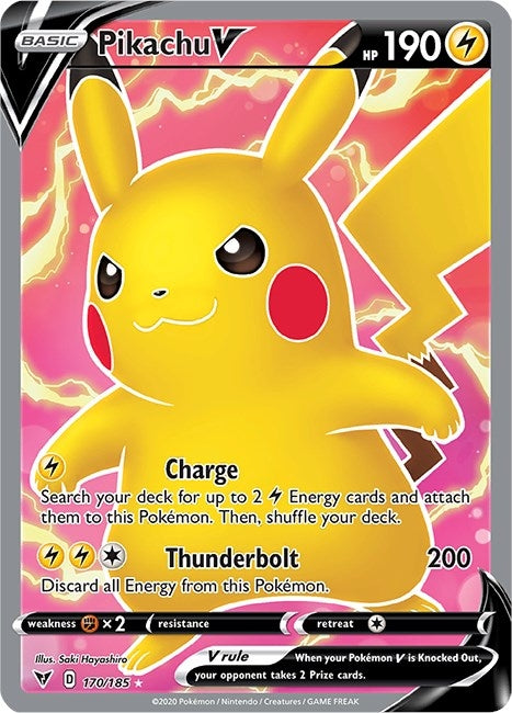 Image for Pikachu V (Full Art) - Pokemon