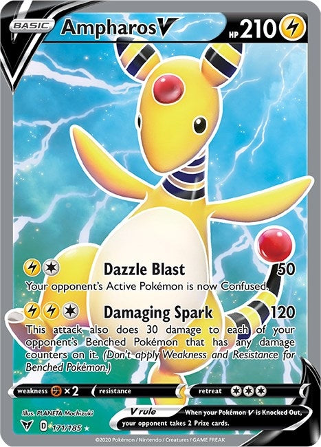 Image for Ampharos V (Full Art) - Pokemon