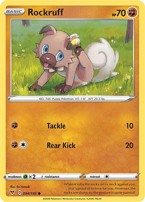 Image for Rockruff - Pokemon