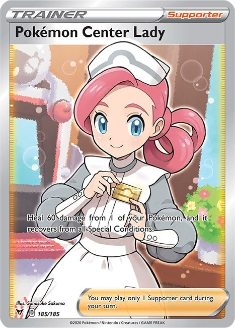 Image for Pokemon Center Lady (Full Art) - Pokemon