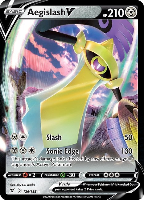 Image for Aegislash V - Pokemon