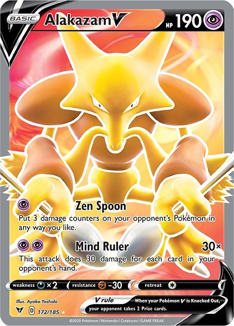 Image for Alakazam V (Full Art) - Pokemon