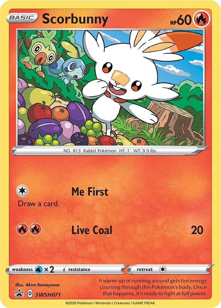 Image for Scorbunny - SWSH071 - Pokemon