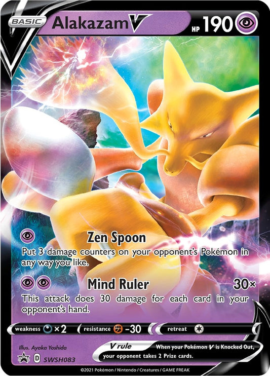 Image for Alakazam V - SWSH083 - Pokemon