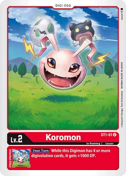 Image for Koromon - Digimon Card Game