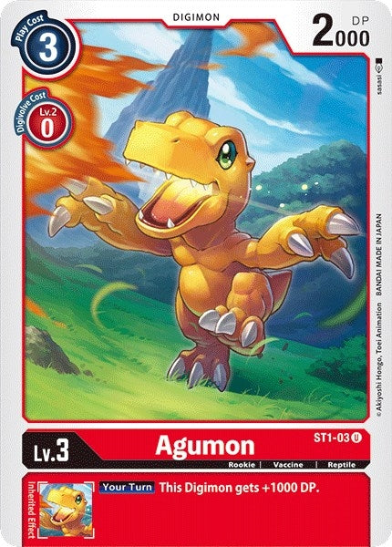 Image for Agumon - Digimon Card Game