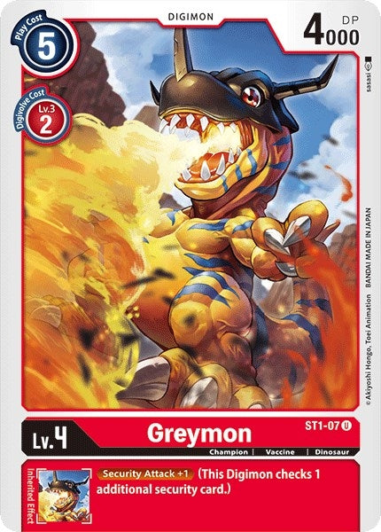 Image for Greymon - Digimon Card Game