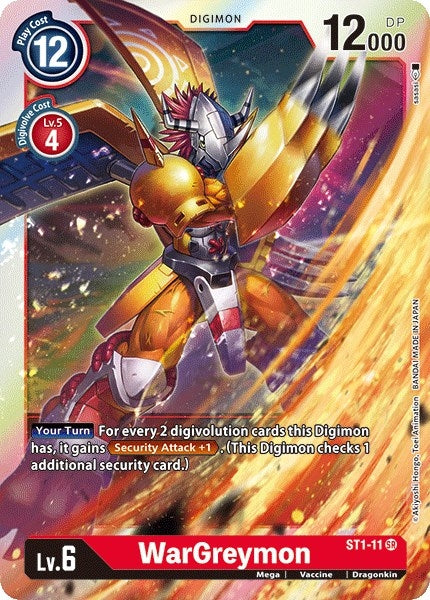 Image for WarGreymon - Digimon Card Game