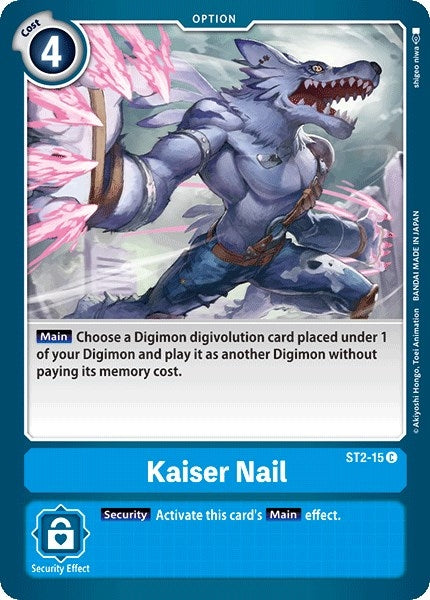 Image for Kaiser Nail - Digimon Card Game