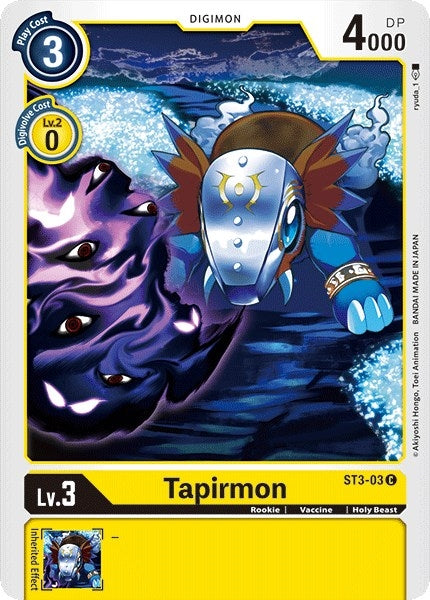Image for Tapirmon - Digimon Card Game