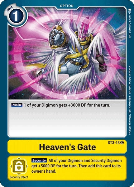 Image for Heaven's Gate - Digimon Card Game