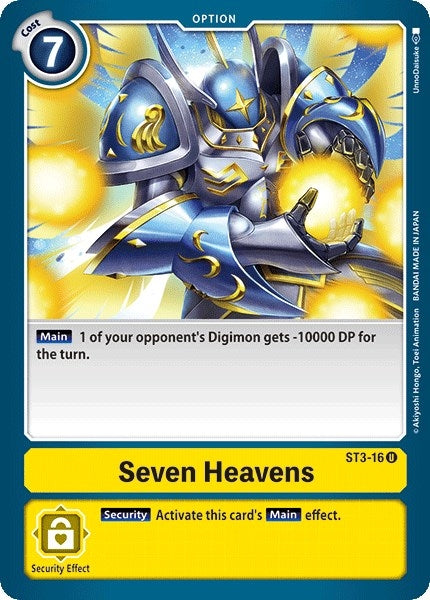 Image for Seven Heavens - Digimon Card Game