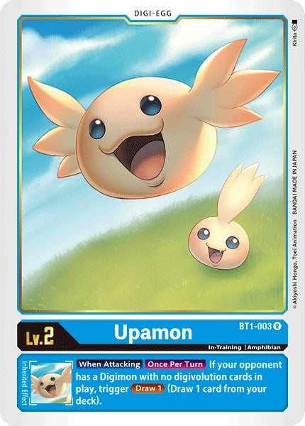 Image for Upamon - BT1-003 - Digimon Card Game