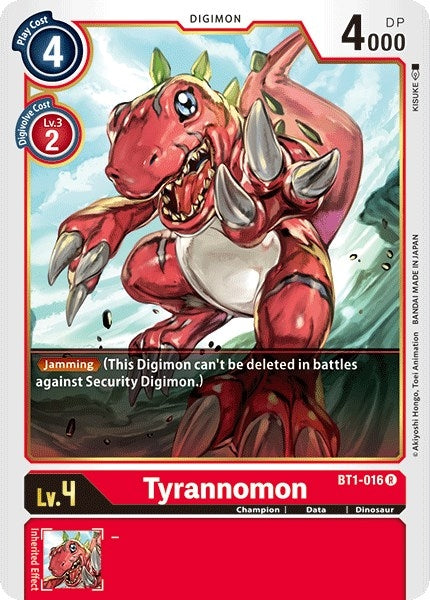 Image for Tyrannomon - Digimon Card Game