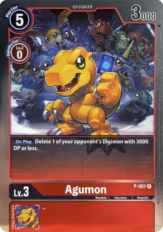 Image for Agumon - P-001 - Digimon Card Game