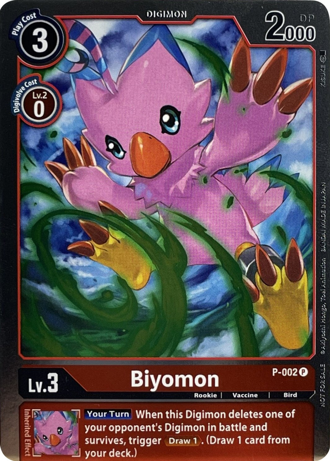 Image for Biyomon - P-002 - Digimon Card Game