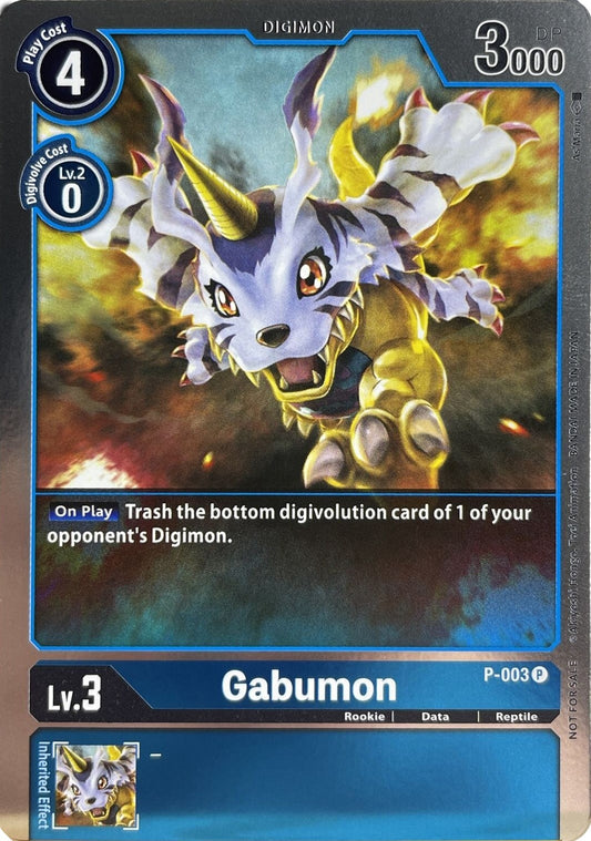 Image for Gabumon - P-003 - Digimon Card Game