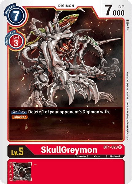 Image for SkullGreymon - Digimon Card Game
