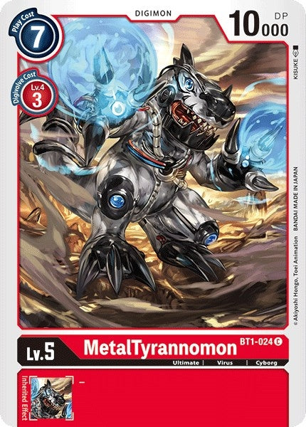 Image for MetalTyrannomon - Digimon Card Game
