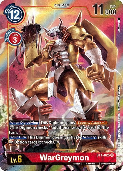 Image for WarGreymon (Alternate Art) - Digimon Card Game