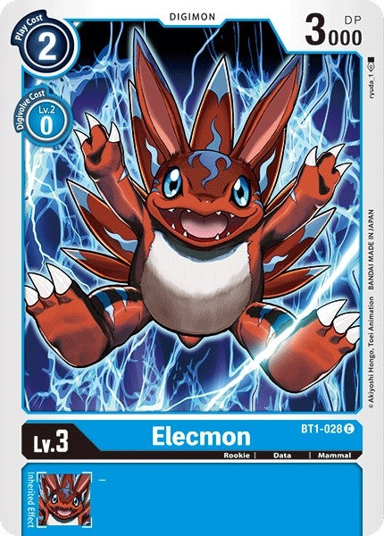 Image for Elecmon - Digimon Card Game
