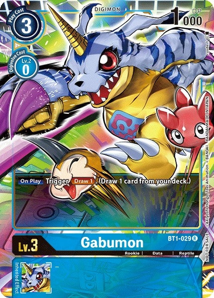 Image for Gabumon - BT1-029 (Dash Pack Ver. 1.0) - Digimon Card Game