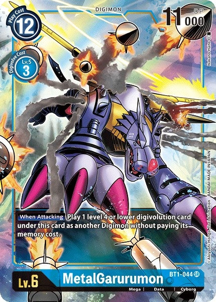 Image for MetalGarurumon - BT1-044 (Alternate Art) - Digimon Card Game