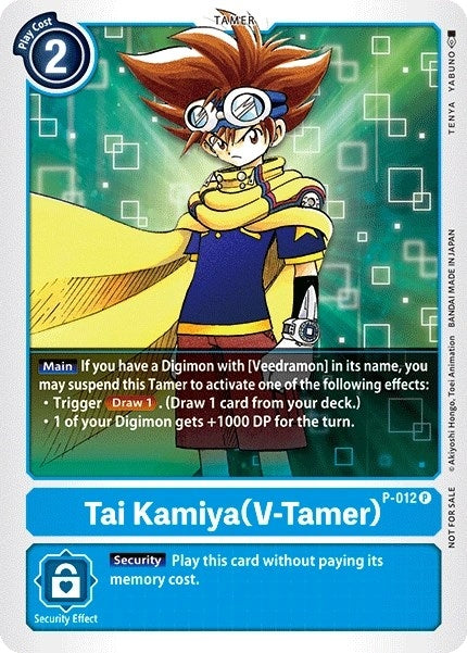 Image for Tai Kamiya (V-Tamer) - P-012 - Digimon Card Game