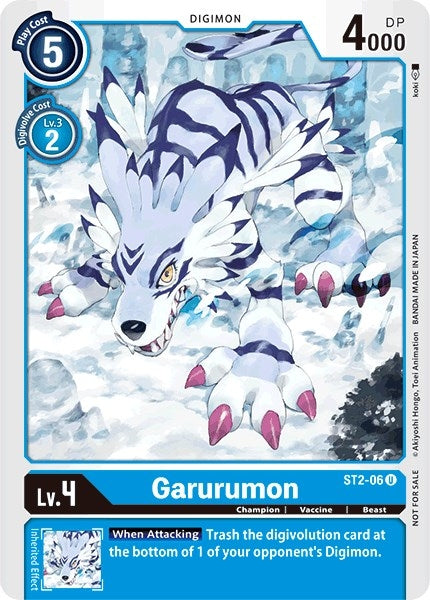 Image for Garurumon - ST2-06 (Tamer Party Promo) - Digimon Card Game
