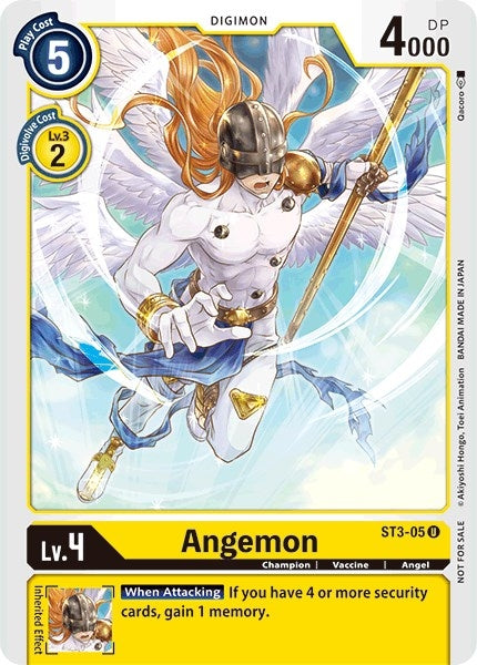 Image for Angemon - ST3-05 (Tamer Party Promo) - Digimon Card Game