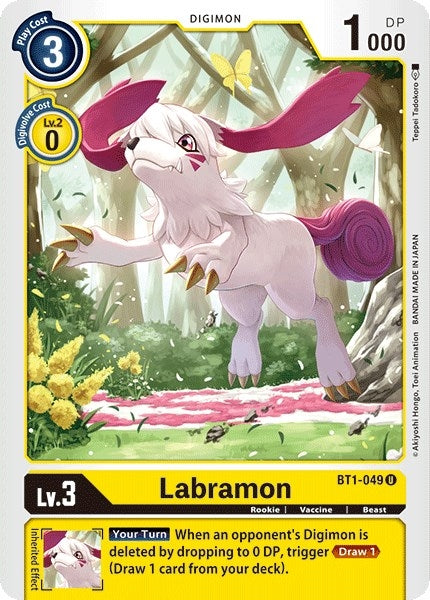 Image for Labramon - Digimon Card Game