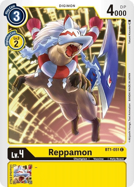Image for Reppamon - Digimon Card Game