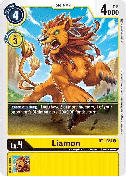 Image for Liamon - Digimon Card Game