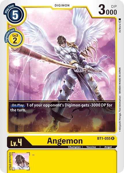 Image for Angemon - BT1-055 - Digimon Card Game